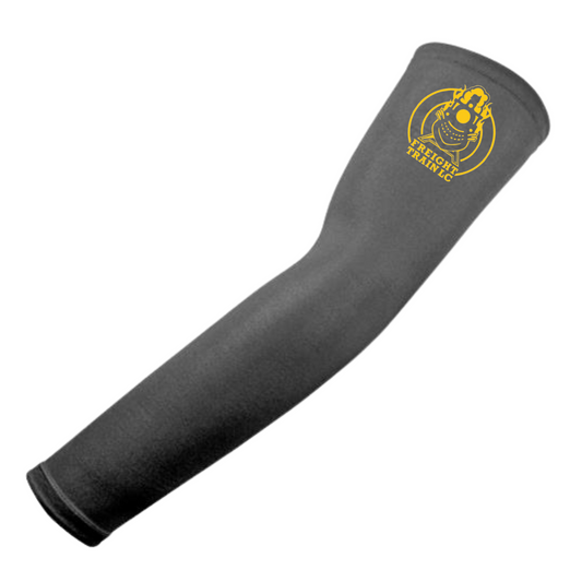 FREIGHT TRAIN LACROSSE CLUB WICKING COMPRESSION ARM SLEEVE - BLACK