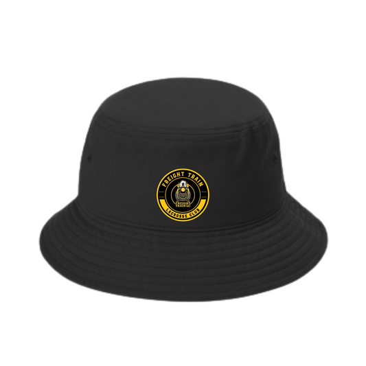 FREIGHT TRAIN LACROSSE CLUB TWILL CLASSIC BUCKET HAT - BLACK