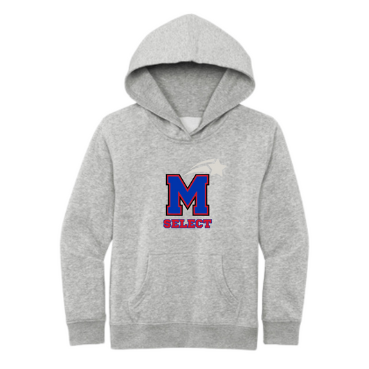 SELECT LACROSSE YOUTH HOODIE - GRAY